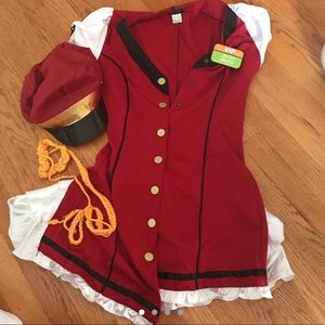 🎃👻HALLOWEEN VALET GIRL COSTUME 🎃👻